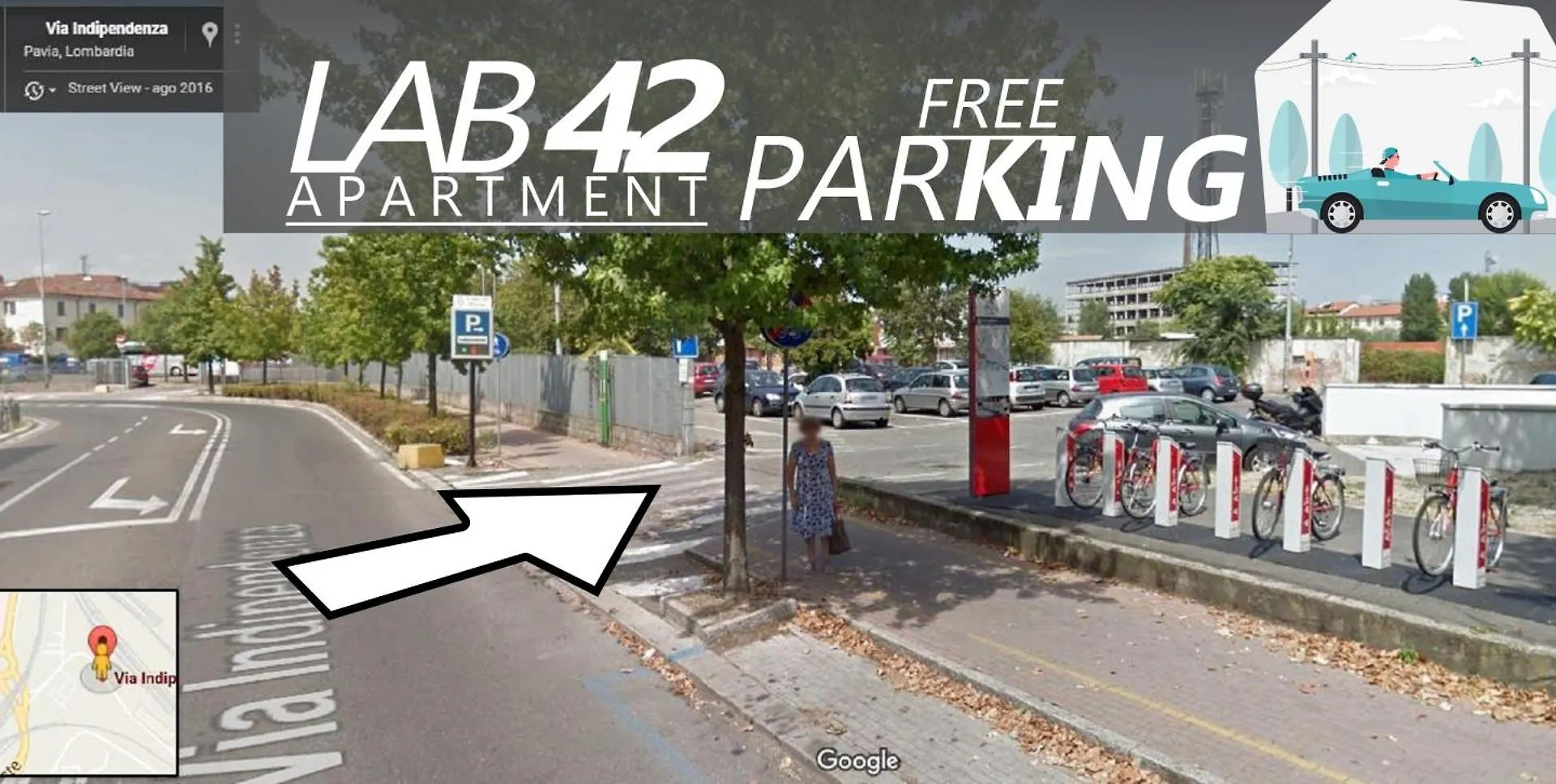 Lab42 City & San Matteo Apartment - 2 Bedrooms Pavia